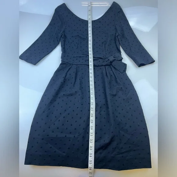 Kate Spade Black Dotted Dress N245-43